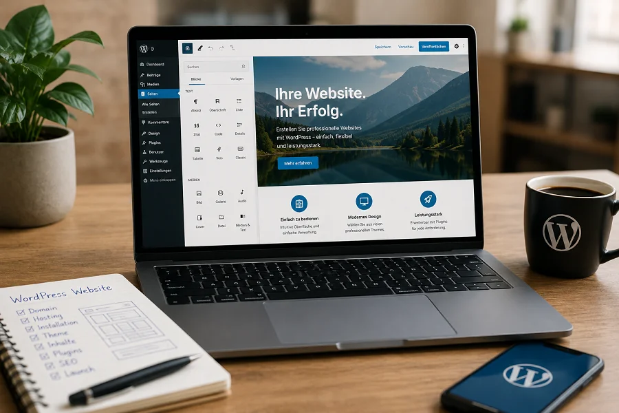 WordPress Website erstellen